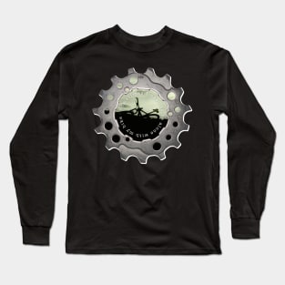 Alone With My Bike - Bike Love Long Sleeve T-Shirt